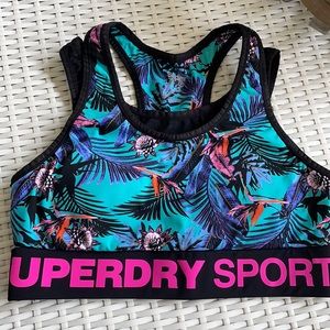 Superdry sport bra.